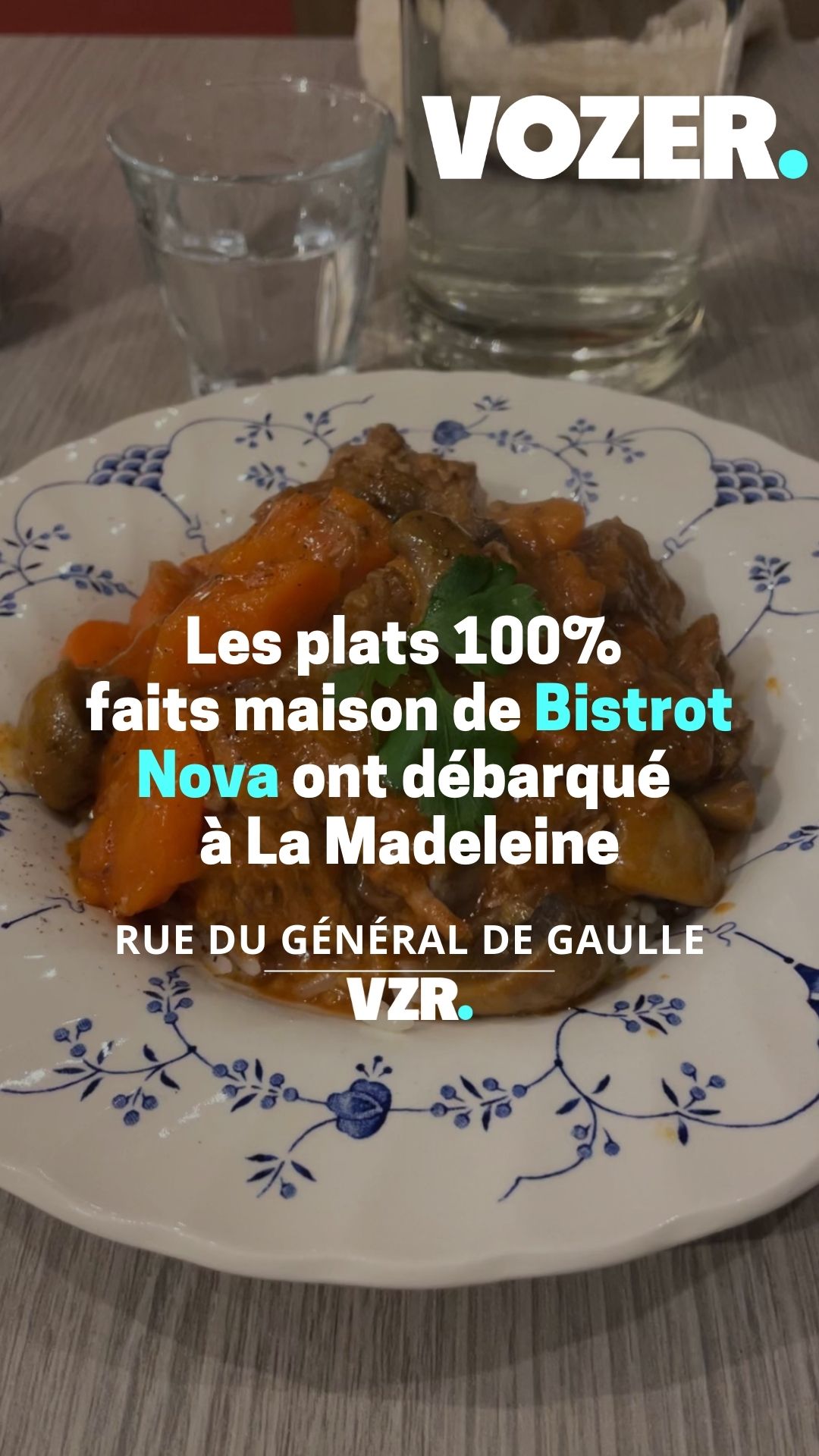 Les plats 100% faits maison de Bistrot Nova ont débarqué à La Madeleine