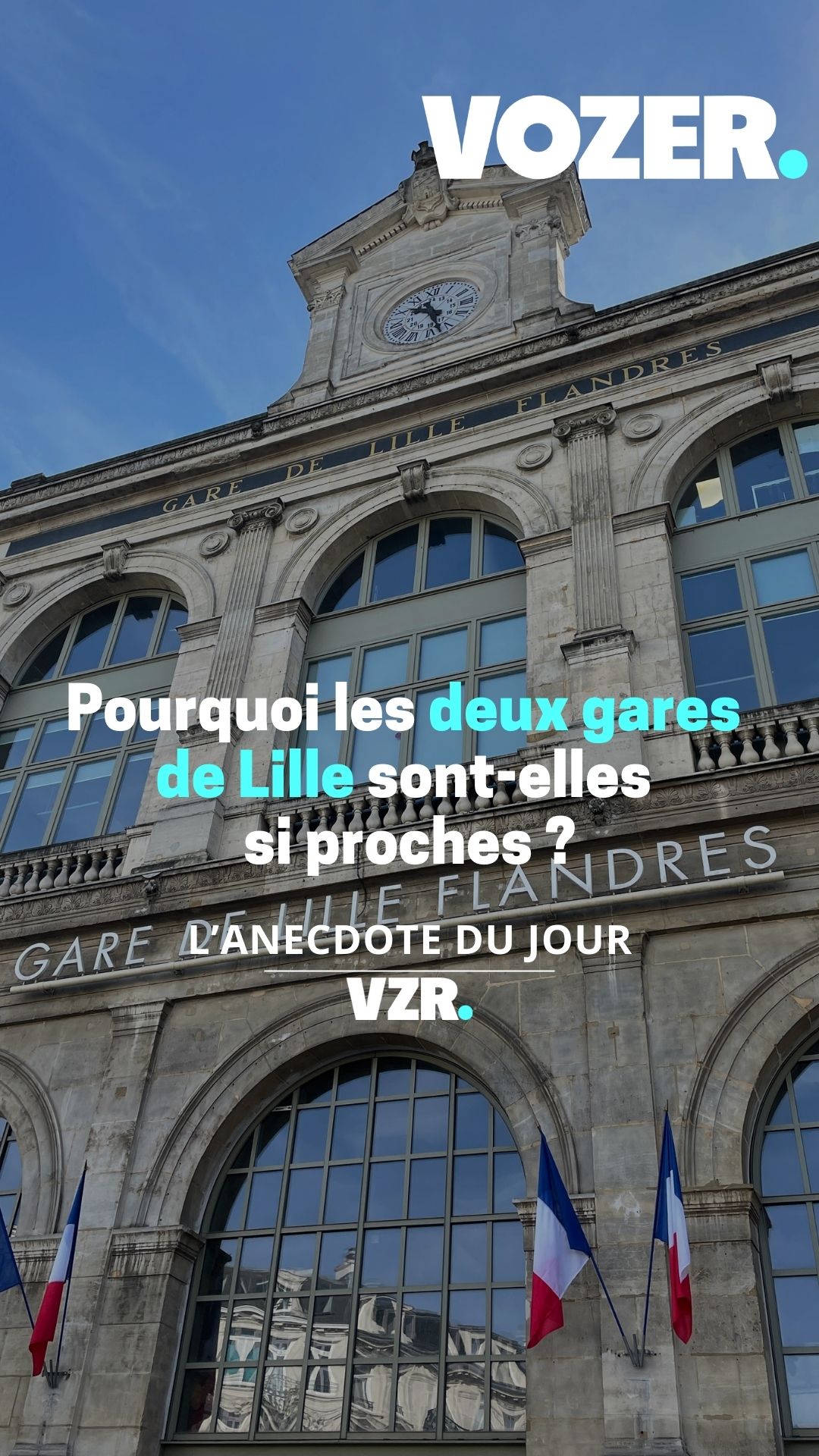 Pourquoi les deux gares de Lille sont-elles si proches ?