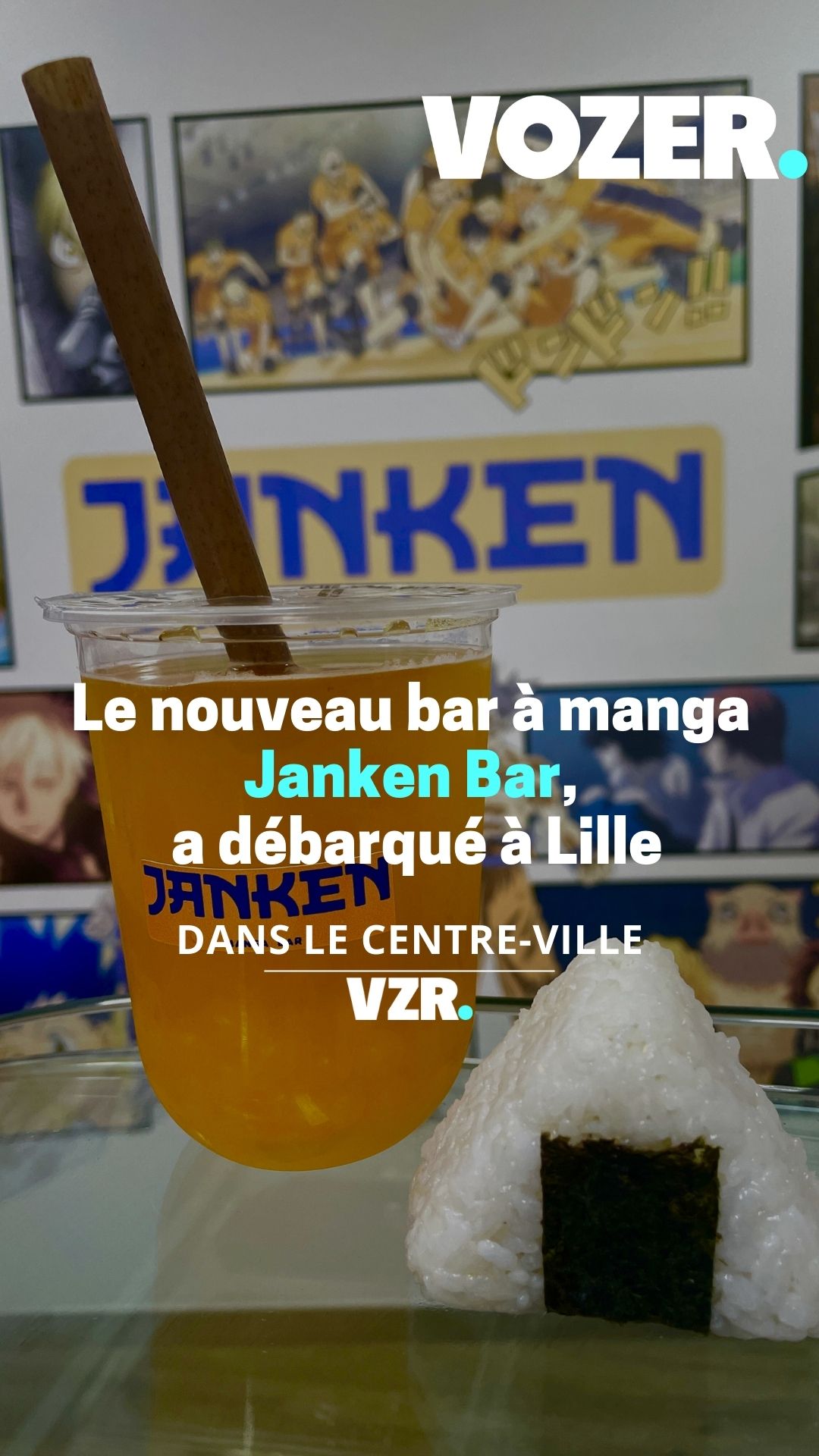 Le nouveau bar à manga Janken Bar, a débarqué à Lille