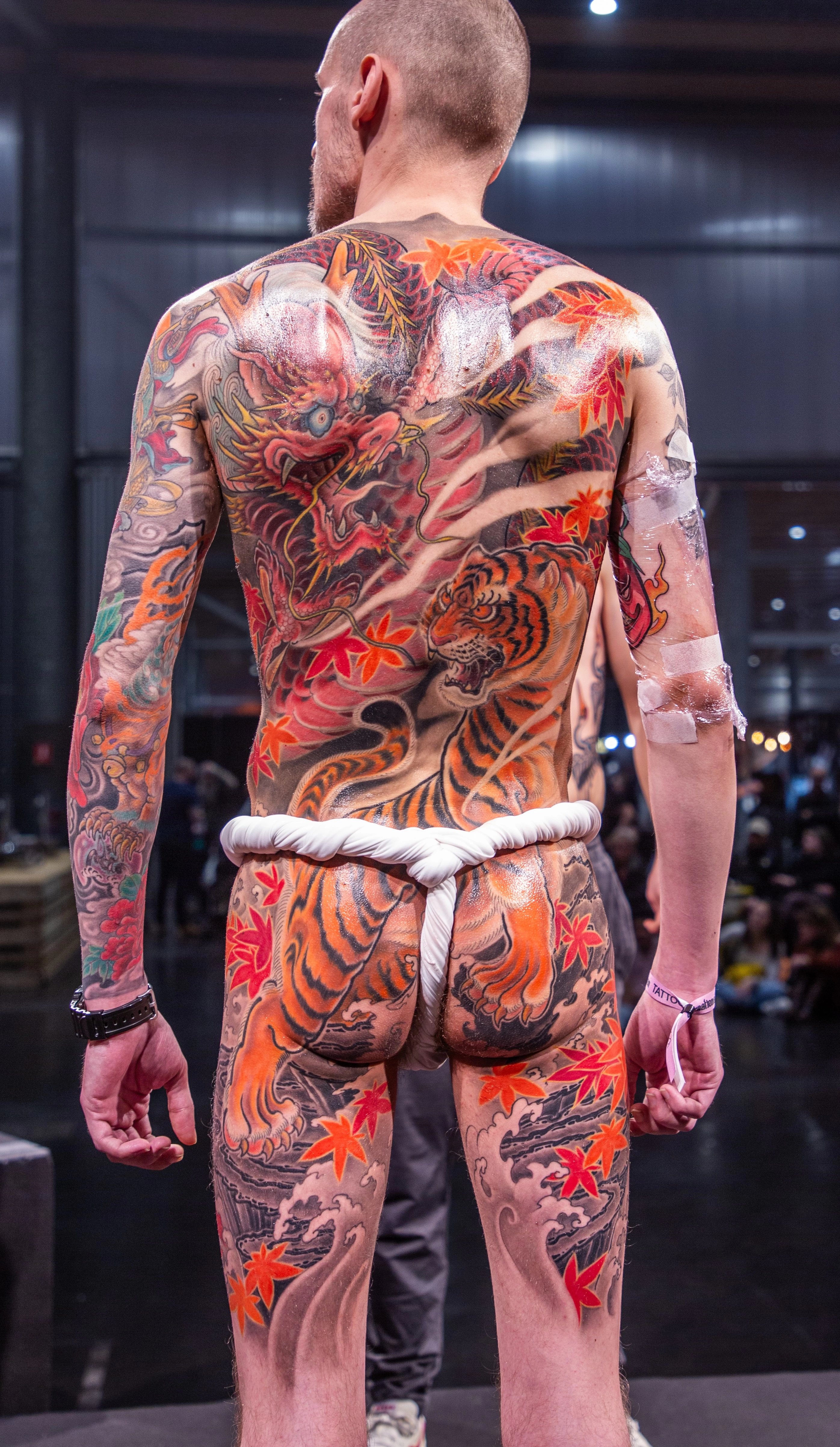 Un des tatouages présenté au concours de l'édition 2024. ©peji