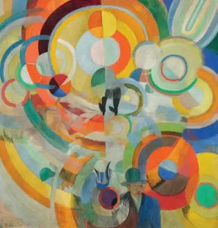 "Manège de cochons" de Robert Delaunay