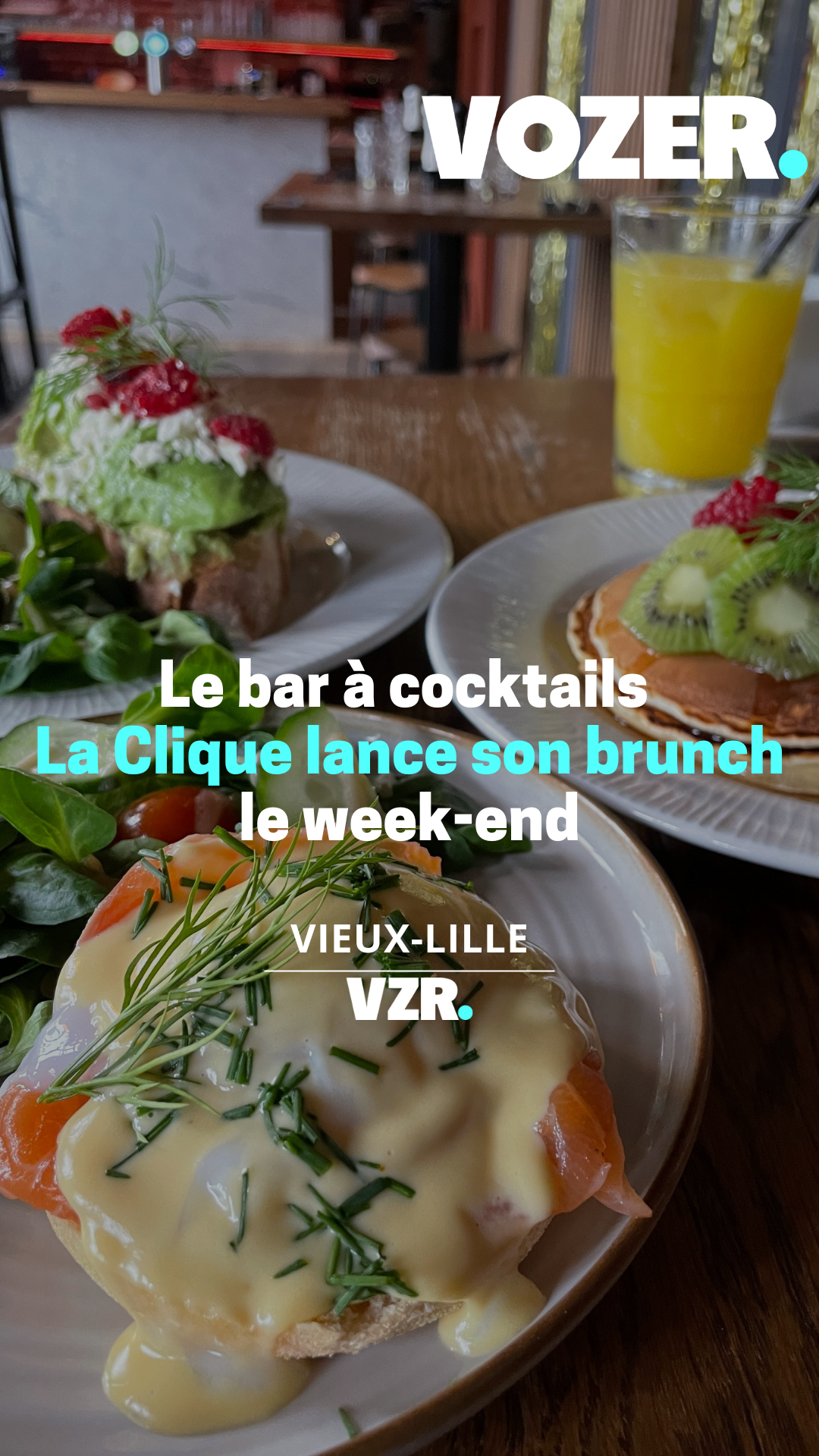 Le bar à cocktails La Clique a lancé son propre brunch le week-end