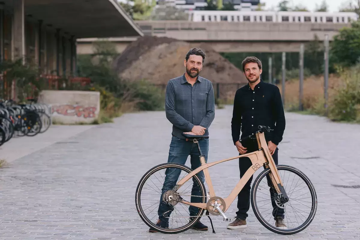 Guillaume et Sébastien @BB - Bicyclette en bois