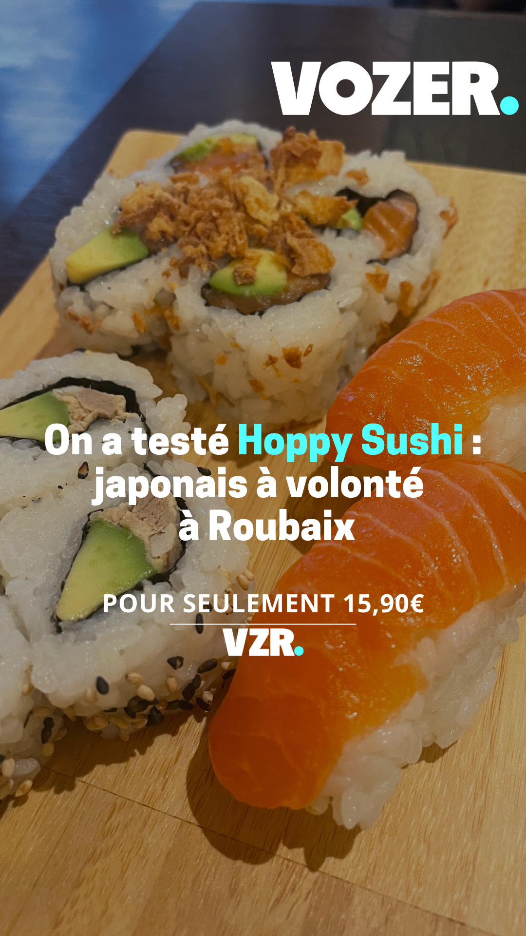 Hoppy Sushi, le japonais à volonté de Roubaix 