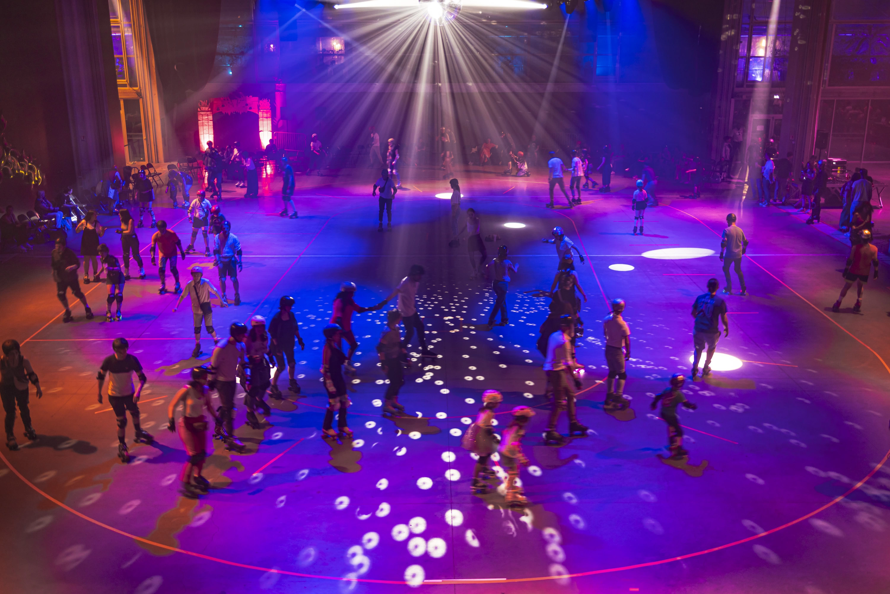 La team de l'asso attend 700 personnes cette année. @Roller Derby Lille