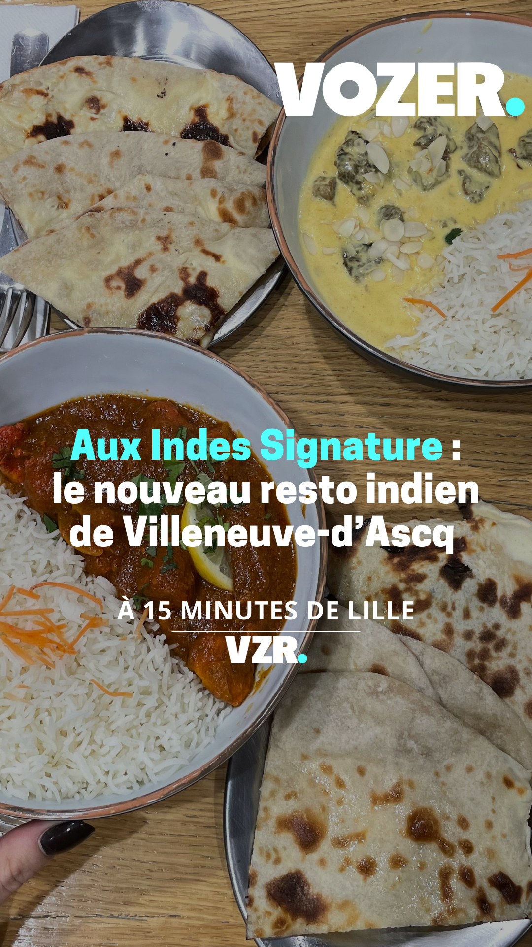 Aux Indes Signature, le nouveau restaurant indien de Villeneuve-d’Ascq