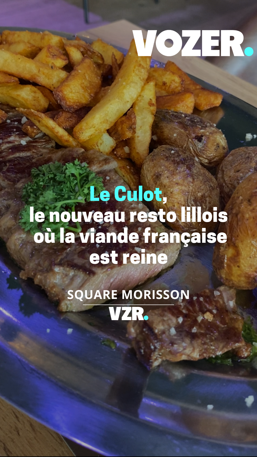 Le Culot, le nouveau restaurant lillois où la viande française est reine