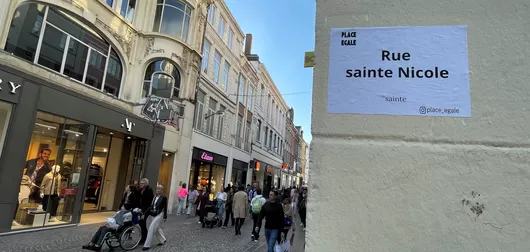 Le collectif Place égale a rebaptisé des rues de Lille avec des noms de femmes